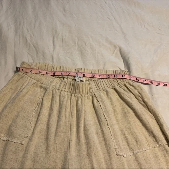 Super Cute Boho Flowy Linen Pants - Picture 5 of 7